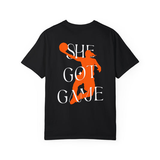 LEGACY TEES - SHE GOT GAME (White Text)