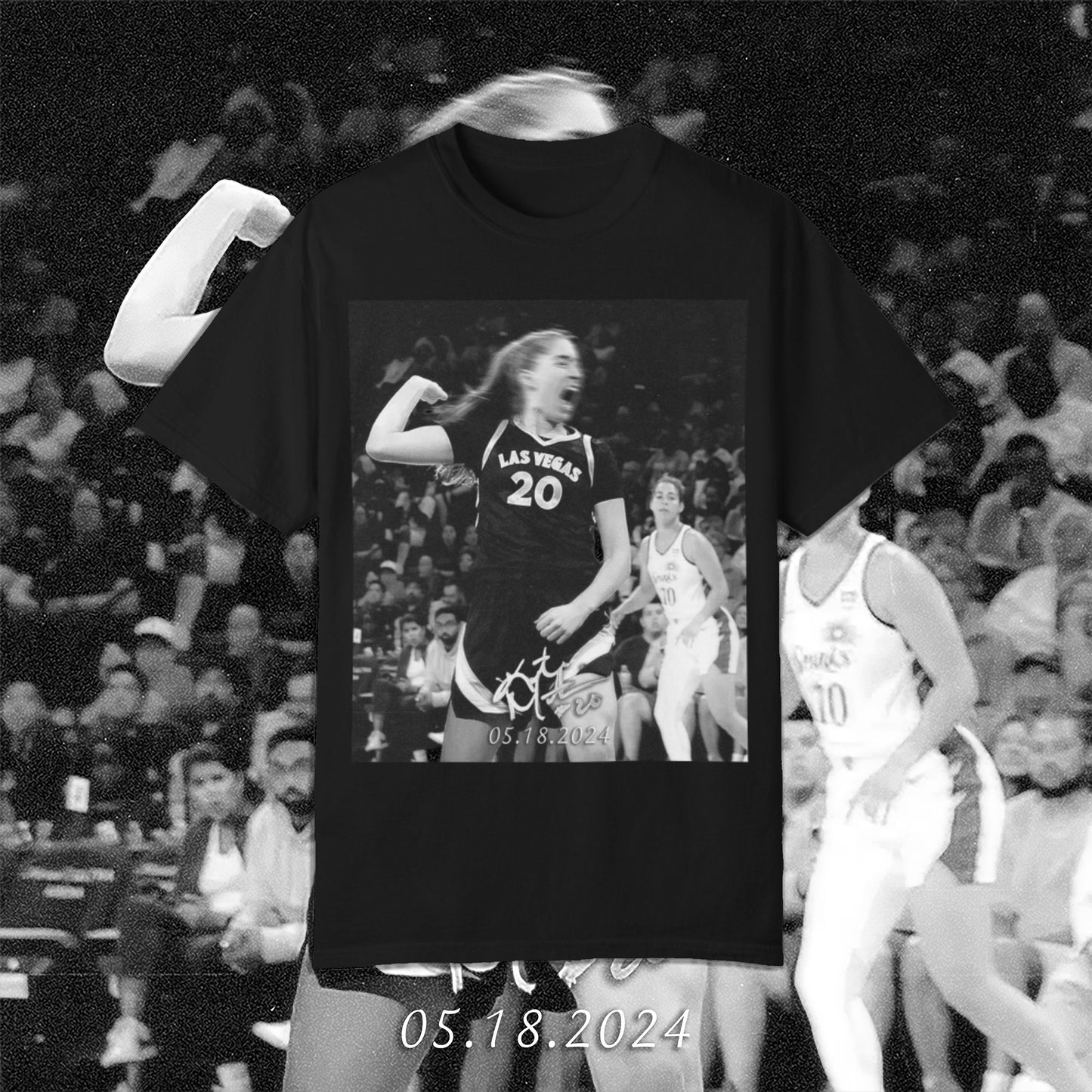 Thrdd's KATE MARTIN LAS VEGAS ACES ICONS VOLUME III TEE